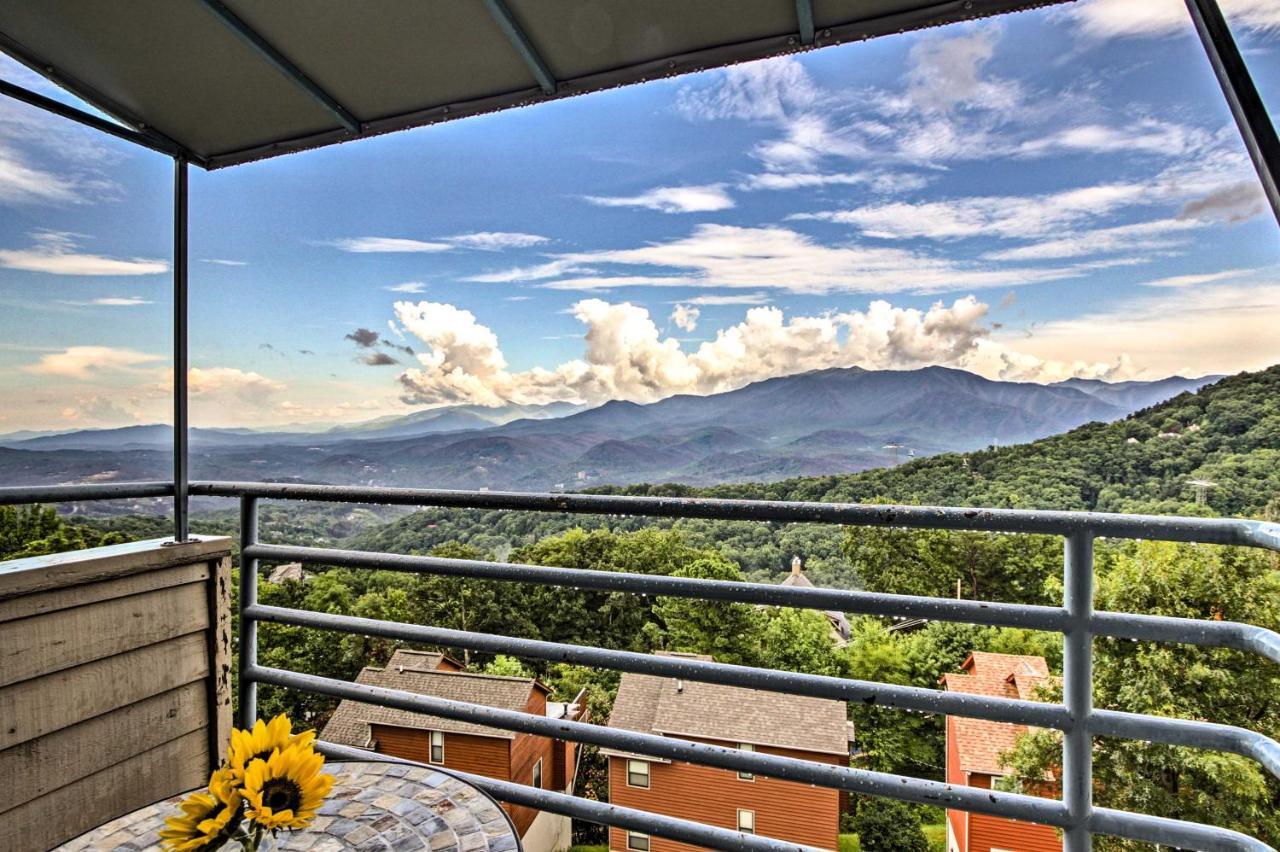 Bears Den In The Sky Condo Less Than 4 Mi To Gatlinburg Exteriör bild